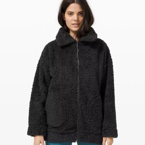 Lululemon oh so sherpa oversized jacket